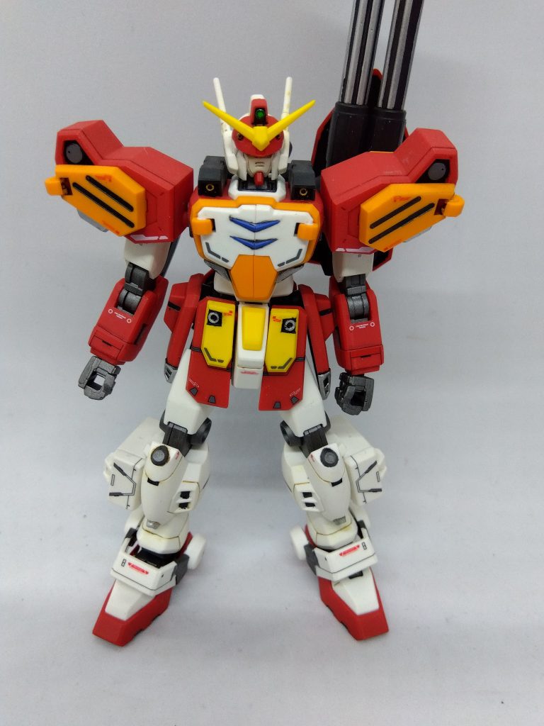正面。