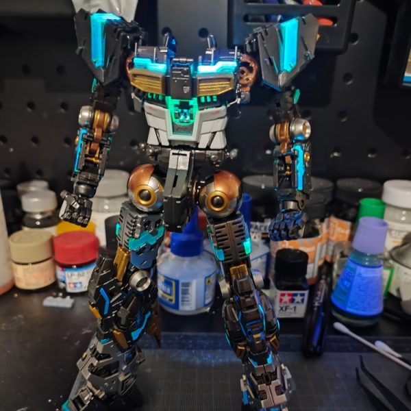 MG 1/100 νガンダム Ver.ka（フェーズ②：内部フレーム塗装）