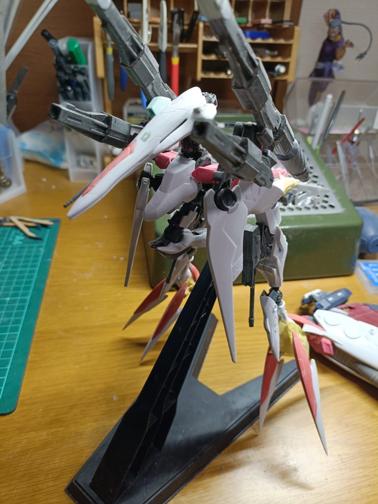 自分で作っといてなんですか翼なくてもいいかなって感じですwwですが翼は敵を怯え竦ませる（木の股から生まれた訳ではない人風に）為にも絶対必要でした。&nbsp;