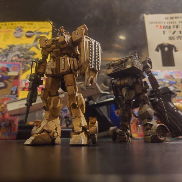 HGUCの陸戦型ガンダムとEz8です。
