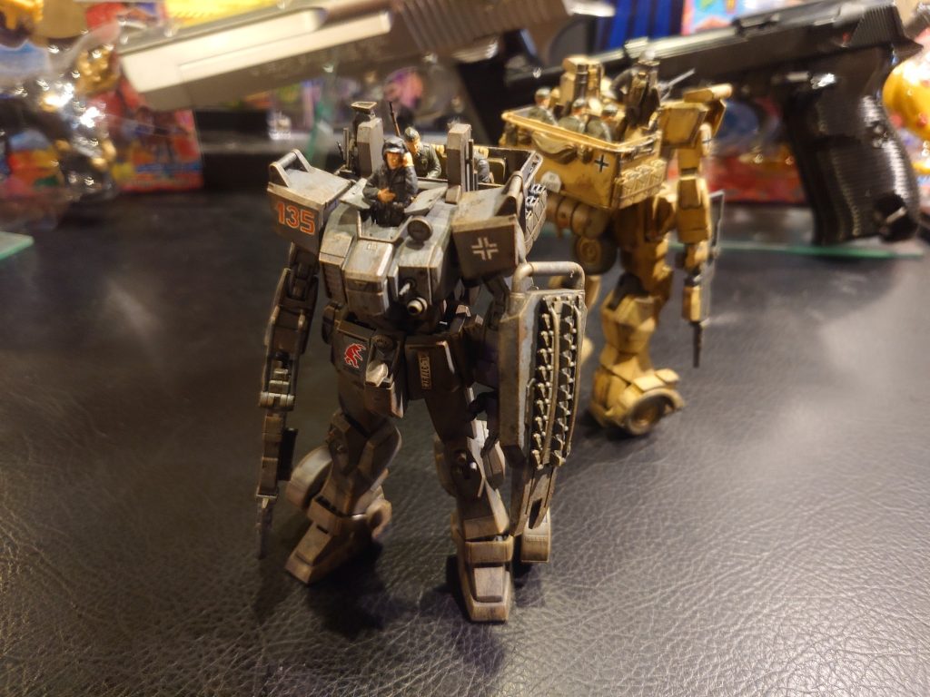 HGUCの陸戦型ガンダムとEz8です。–4枚目/制作者：FUBAR