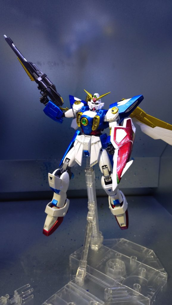 旧HG 1/100Wガンダム–2枚目/制作者：ToriKazami