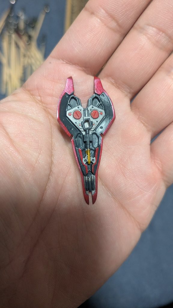 ガンダムアーティファクト サザビー全塗装高光沢仕上げ–4枚目/制作者：サカナ