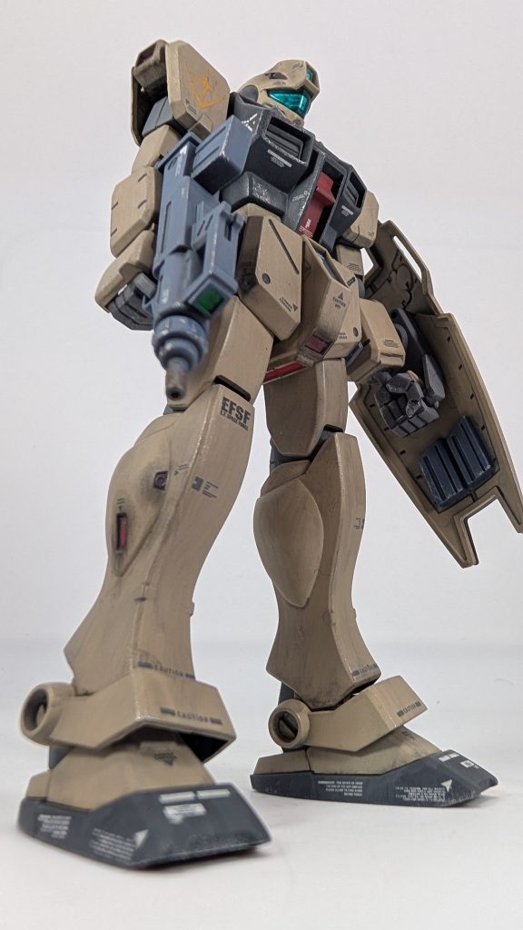 ジム…語るほどに理解してない機体(zaku-kao4)でも量産機はなぜか作っていて楽しくなります(zaku-kao2)