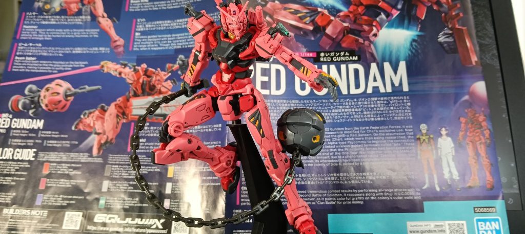 貴方は良い上官だった…赤いガンダム–6枚目/制作者：ヒーローNORY
