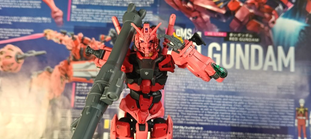 貴方は良い上官だった…赤いガンダム–2枚目/制作者：ヒーローNORY