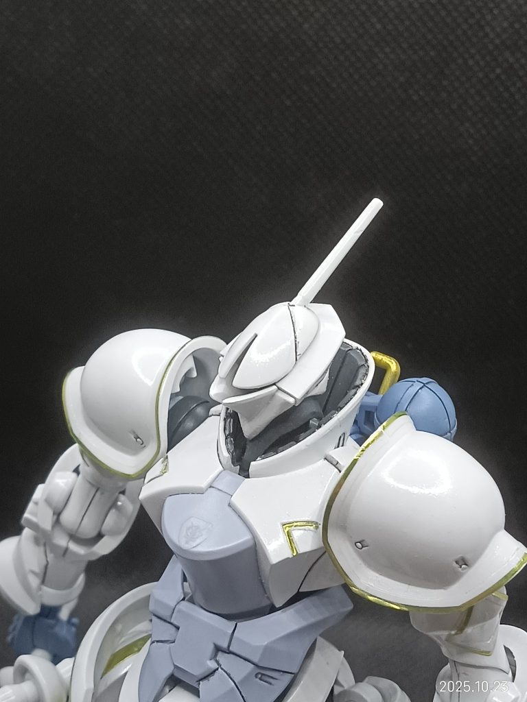 あと頭部も少しだけイジってます_φ(･_･