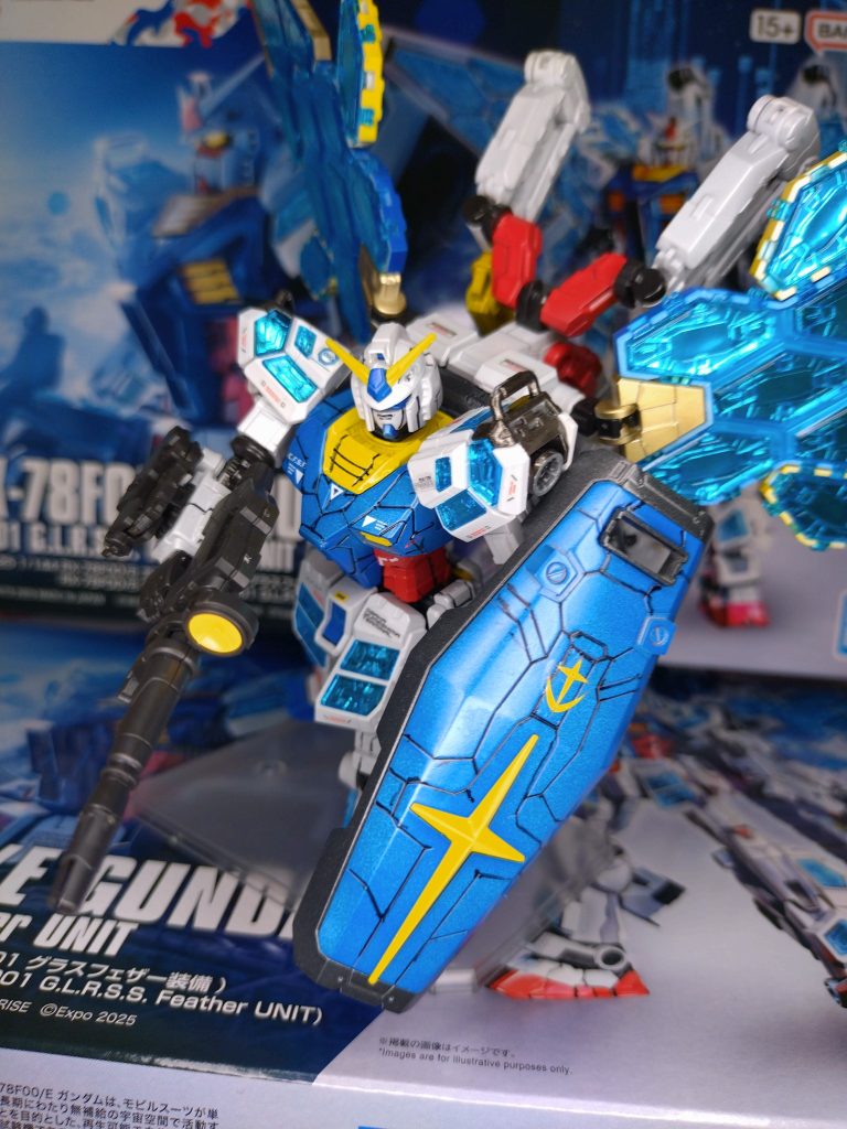去年作成した万博ガンダム