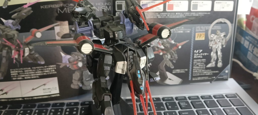 昔は素組みでも満足してたのが良くわかる。