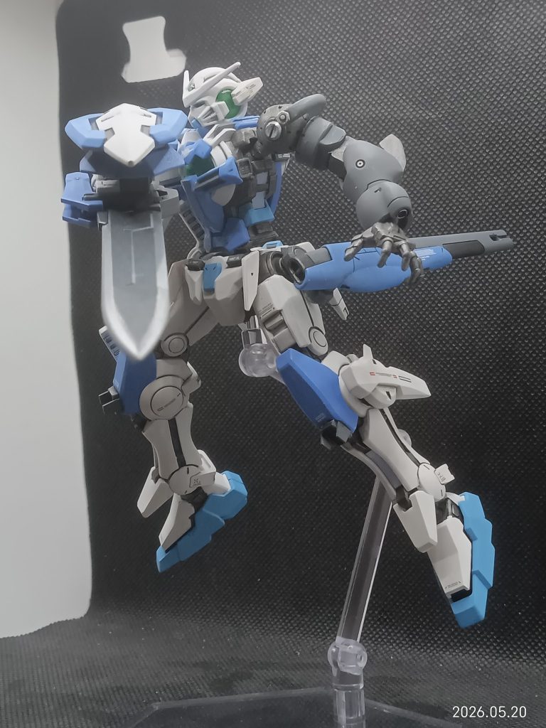 下からアオリで