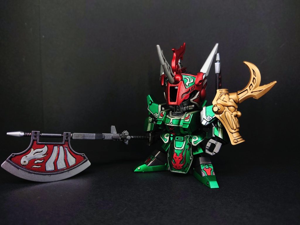 三国伝 周倉ドーベンウルフ 全塗装