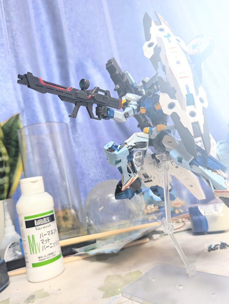 オリジナルの盾拡散メガ粒子砲内蔵型の盾