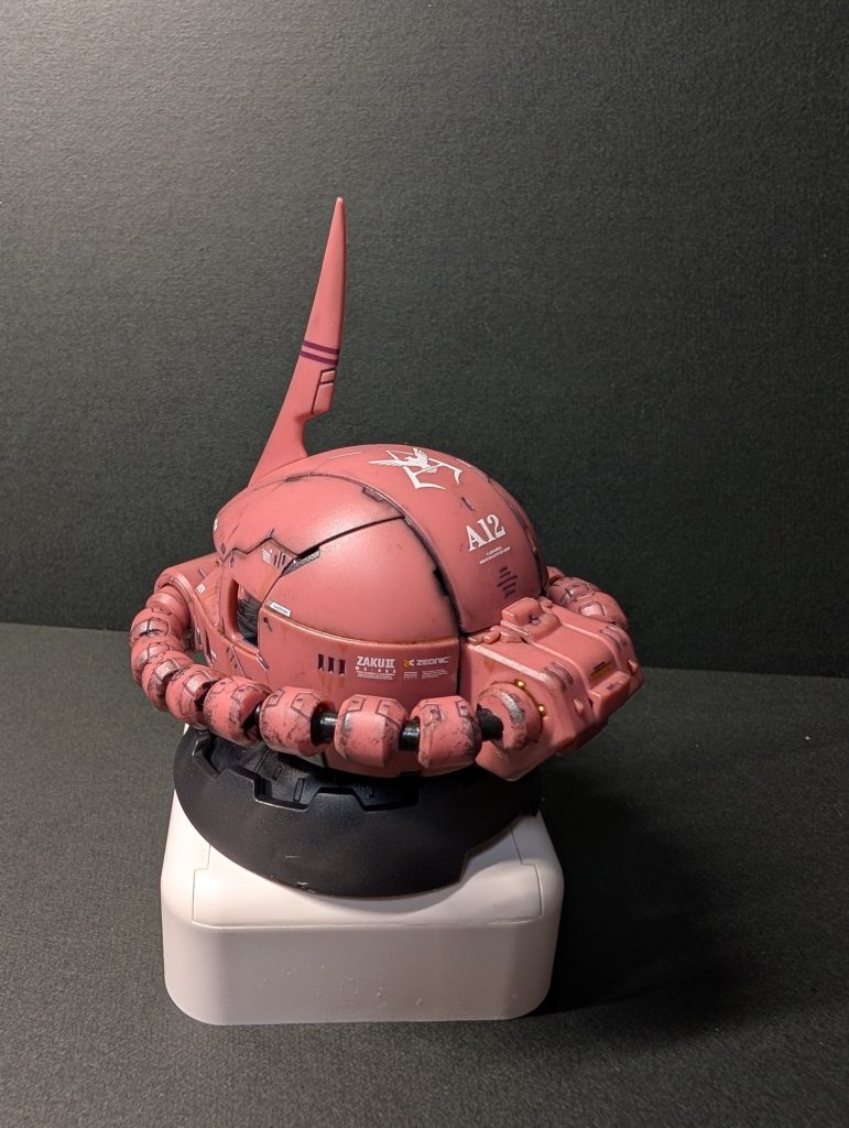 実はシャア専用ってRGザクとRGズゴックしか作ったことありません。ジオングは除外です。000