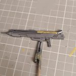 塗り分けの準備。意外と量が多い。(zaku-kao10)[…]