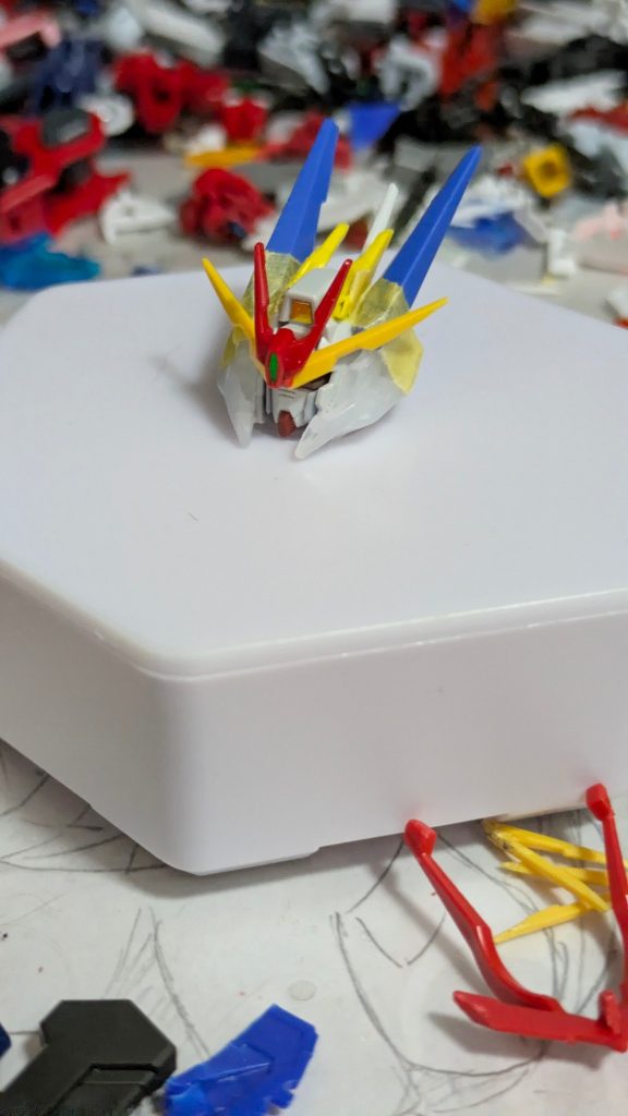 ちょっとだけこだわりフリーダム系でよく見るグレーの部分をやってみた(思いのほかイケメンになった)