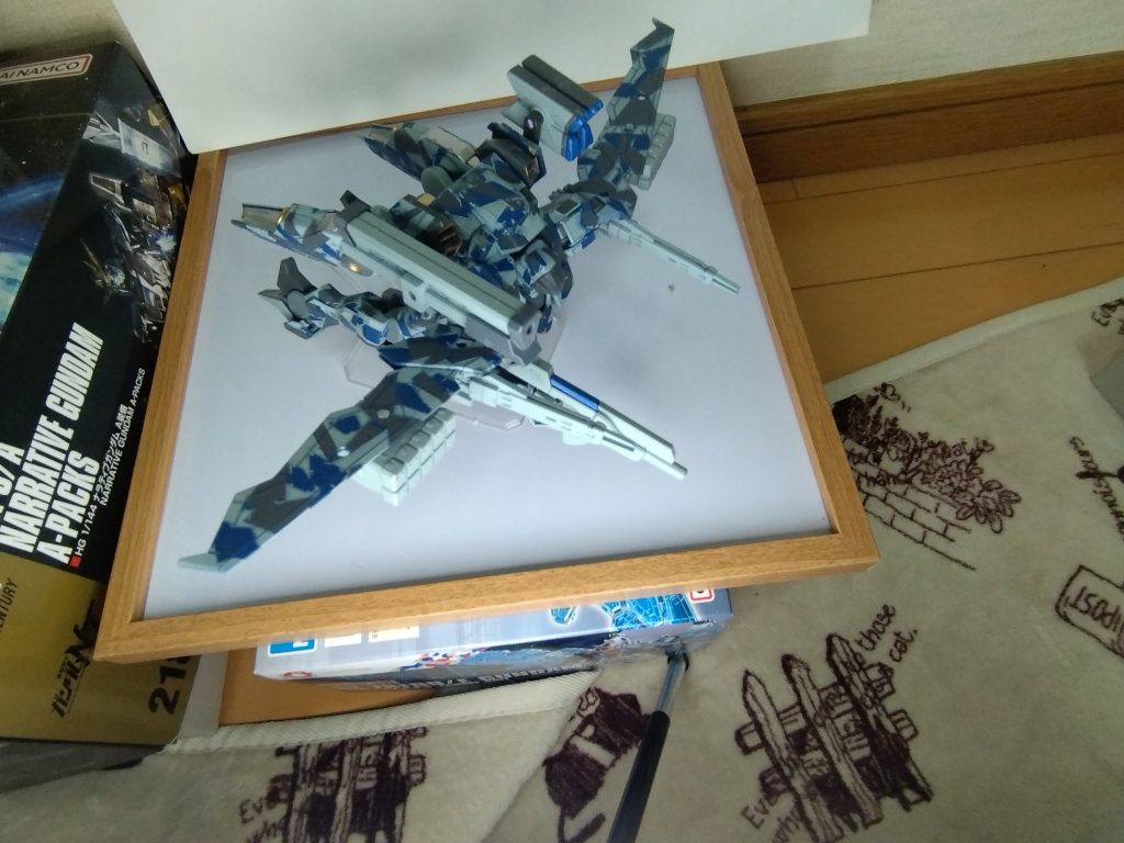 飛行時上から