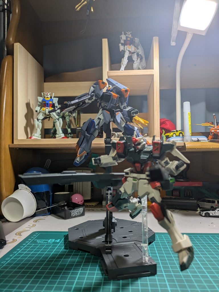 HG デュエルブリッツガンダム＆HGライトニングバスターガンダム