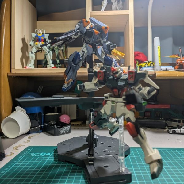 HG デュエルブリッツガンダム＆HGライトニングバスターガンダム