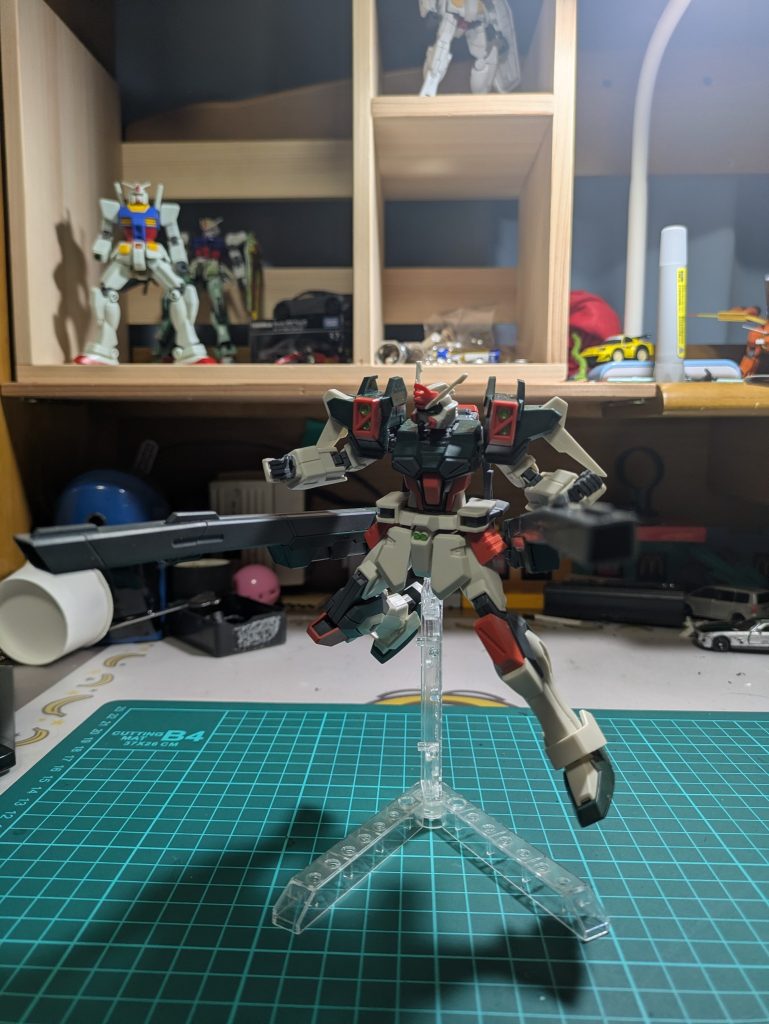 HG デュエルブリッツガンダム＆HGライトニングバスターガンダム–3枚目/制作者：かいがら
