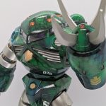 MG シャア専用ズゴック　大理石塗装