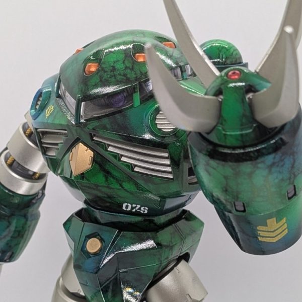 MG シャア専用ズゴック　大理石塗装