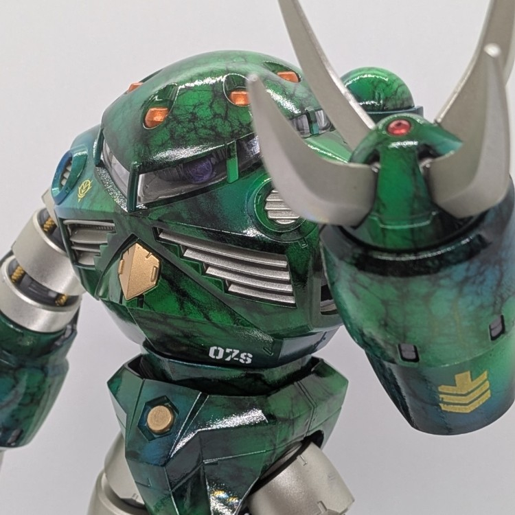 MG シャア専用ズゴック 大理石塗装｜ネコスナさんのガンプラ作品