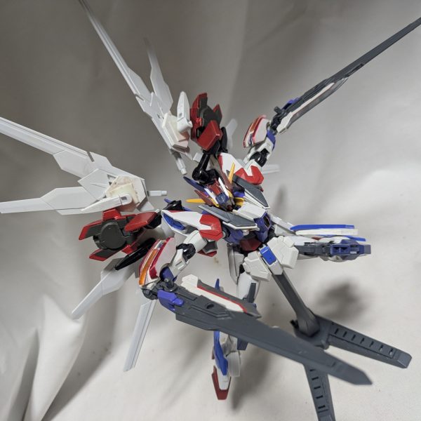 ダブルオーダイバーを改造したガンプラの2026年版です現段階は大まかな処理まで終わって残るは塗装のみとなってます。&nbsp;（5枚目）