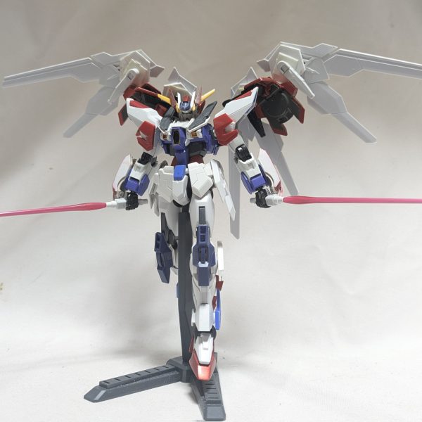 ダブルオーダイバーを改造したガンプラの2026年版です現段階は大まかな処理まで終わって残るは塗装のみとなってます。&nbsp;（2枚目）