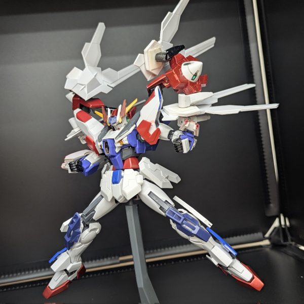 ダブルオーダイバーを改造したガンプラの2026年版です現段階は大まかな処理まで終わって残るは塗装のみとなってます。&nbsp;（3枚目）