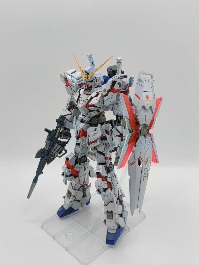 バンシィとフェネクス作るときはHGにしよ、笑もうアドバンスドジョイントやだw