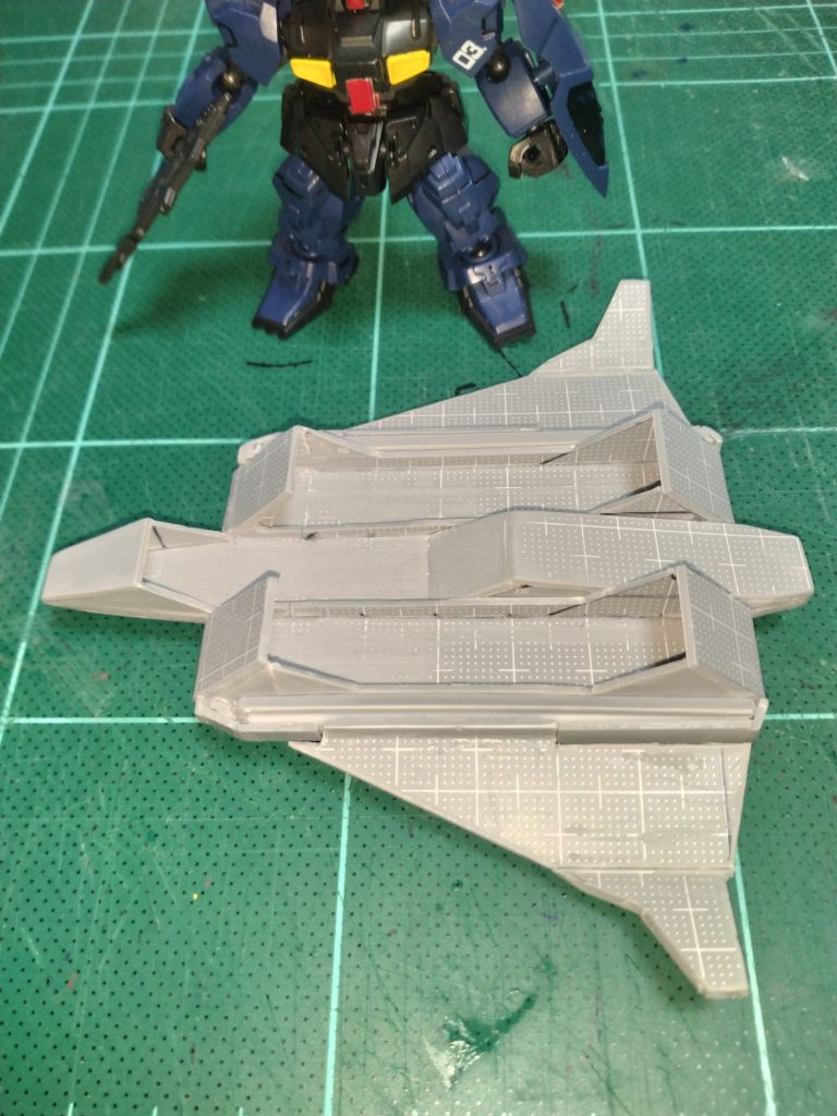 作品名：大気圏突入に向けて　その3<p>とりあえずベースが完成？した事にします(gundam-kao5)</p>
