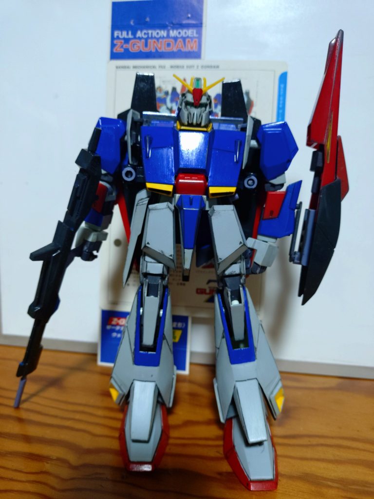 昔作ったゼータガンダムです！
