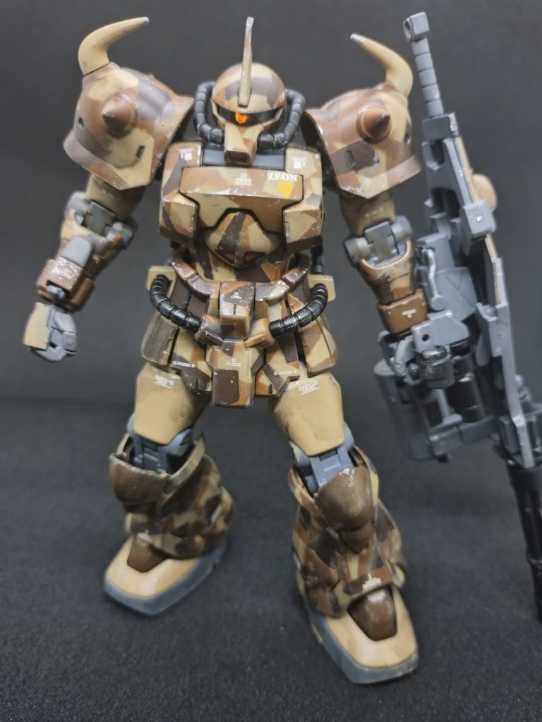 グフカスタム　デザート迷彩–7枚目/制作者：hirumae