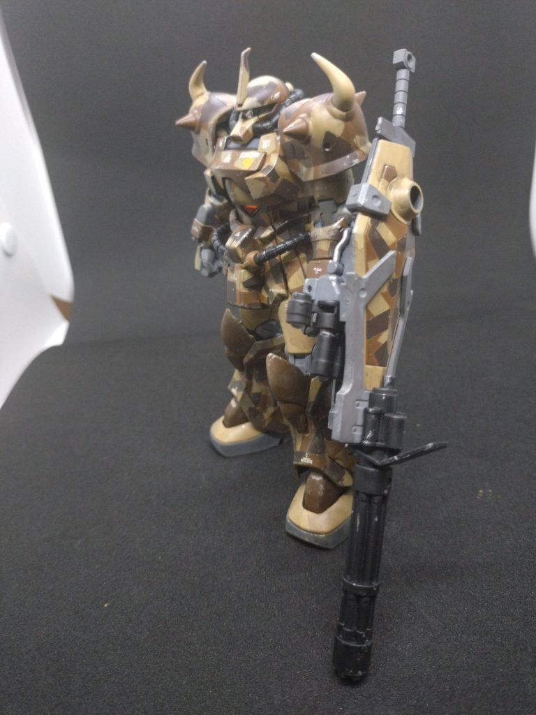 グフカスタム　デザート迷彩–6枚目/制作者：hirumae