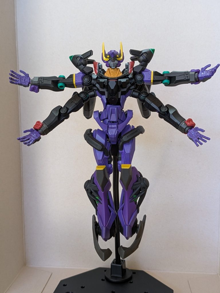 エヴァ第13号機のように腕を増やしたかったので磁石で引っ付くようにしましたwww