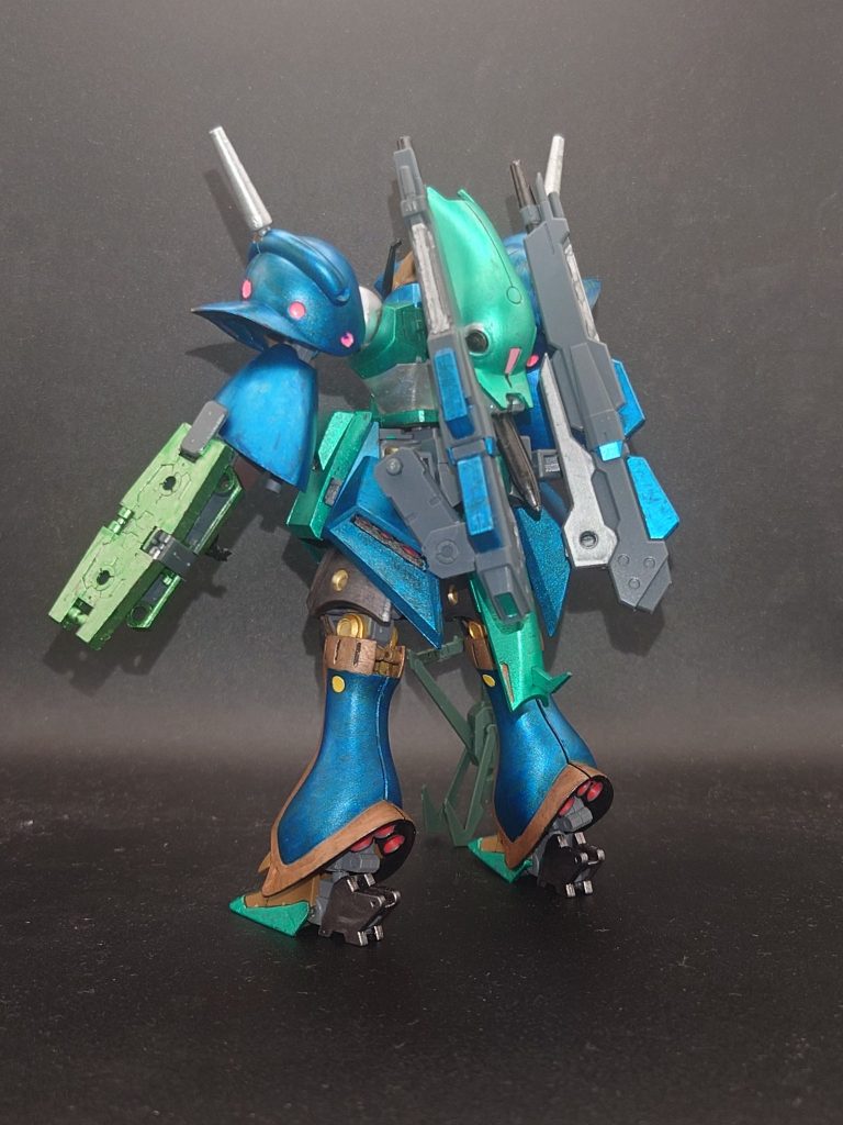 背面パワードアームズパワーダーの武器に30MMのマルチシールドを追加