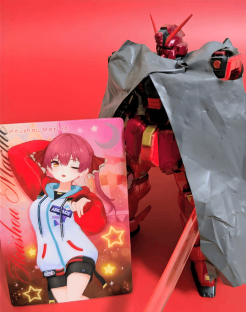 第4作:クロスボーンガンダムX1【宝鐘マリンコラボカラー】https://gumpla.jp/hg/25350531