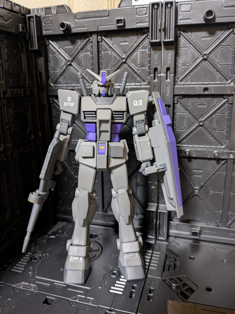 EGガンダム、G-3カラーになります。