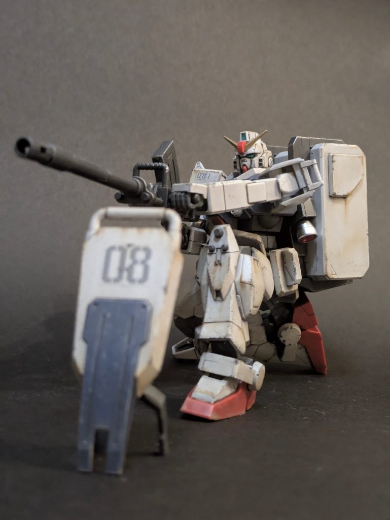 【初投稿】陸戦型ガンダム　ウェザリング仕上げ