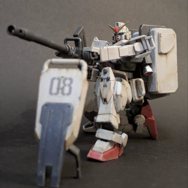 【初投稿】陸戦型ガンダム　ウェザリング仕上げ