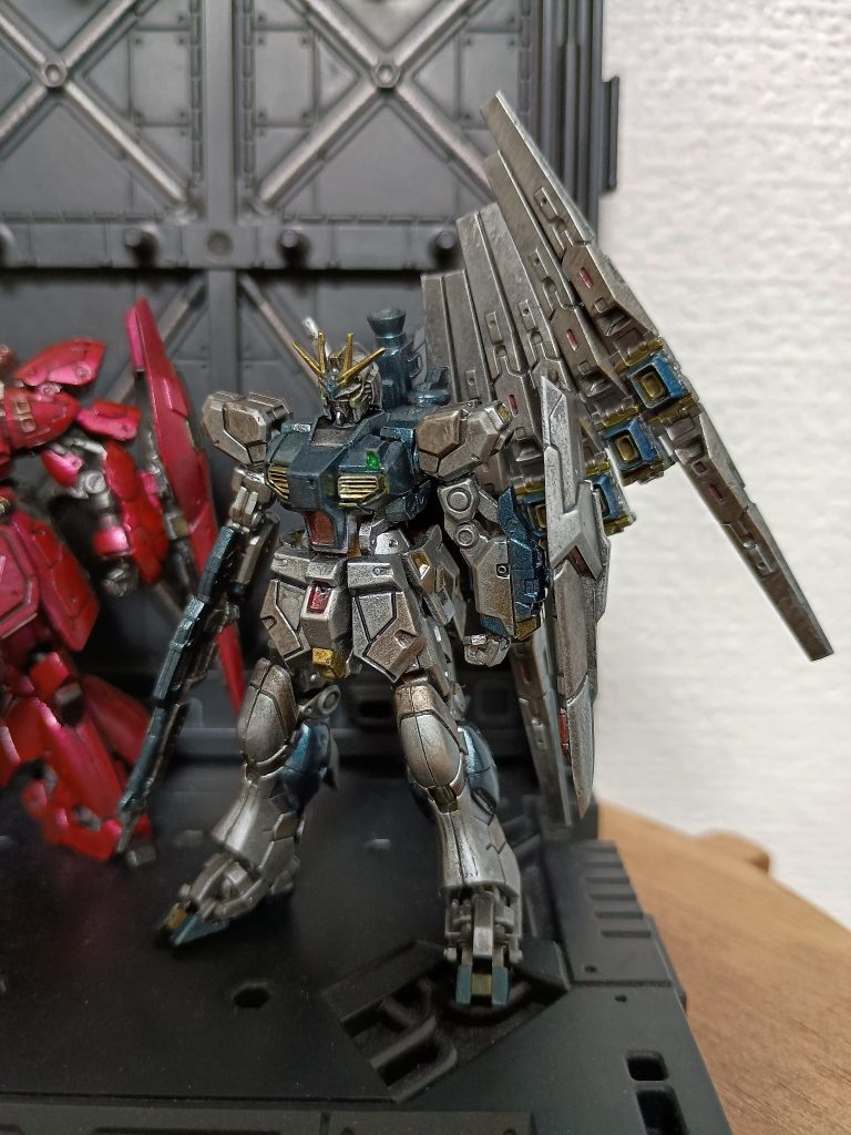 ガンダムアーティファクト　サザビー　νガンダム ガンダムアーティファクト νガンダム＆サザビー｜窓際の陽炎さんの