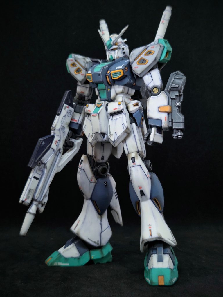 HG RX-94 Mass Production Type NU GUNDAM–2枚目/制作者：kuro@A91