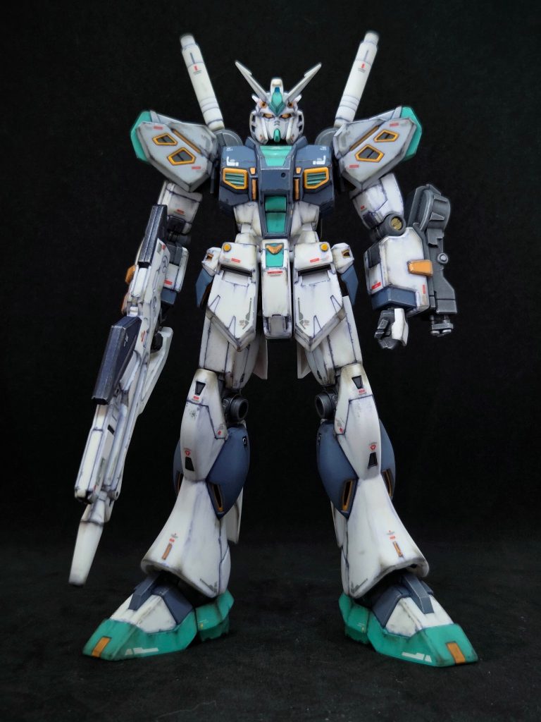 HG RX-94 Mass Production Type NU GUNDAM–3枚目/制作者：kuro@A91