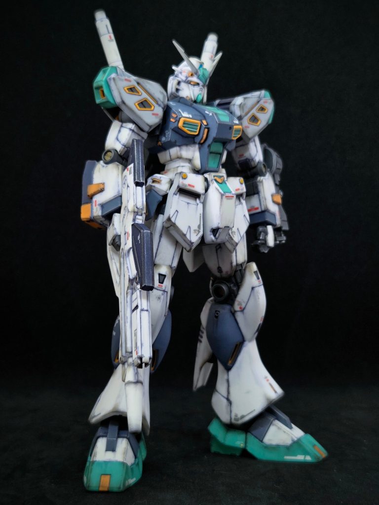 HG RX-94 Mass Production Type NU GUNDAM–4枚目/制作者：kuro@A91