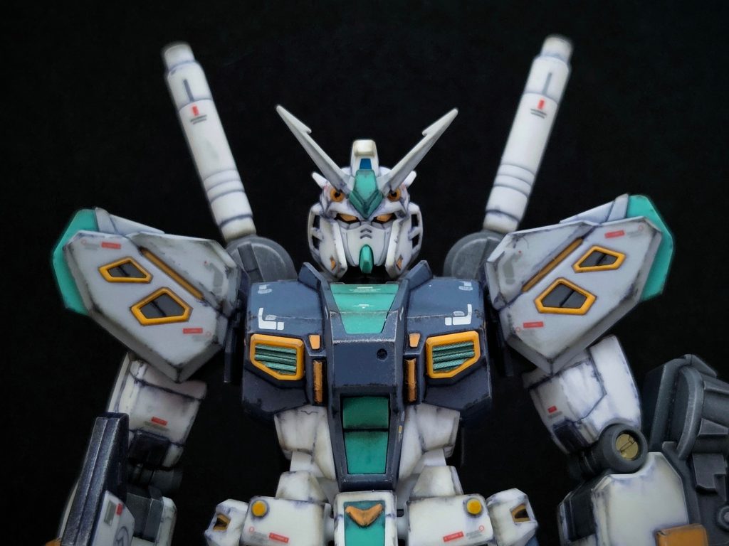 HG RX-94 Mass Production Type NU GUNDAM–7枚目/制作者：kuro@A91