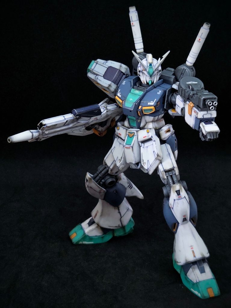 HG RX-94 Mass Production Type NU GUNDAM–2枚目/制作者：kuro@A91
