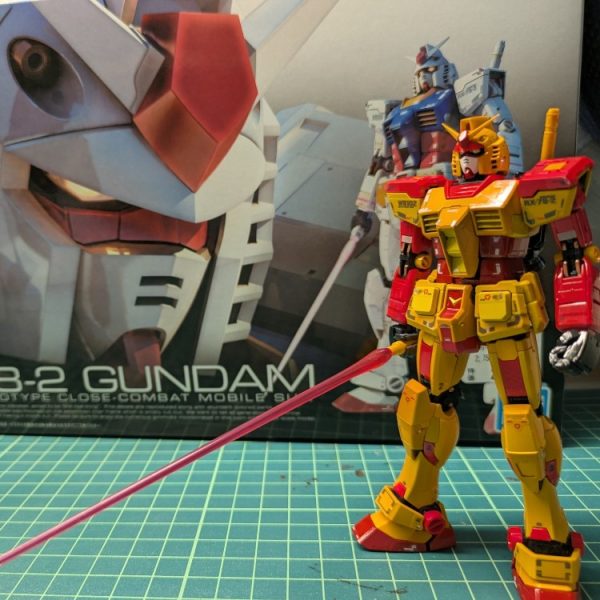 RGガンダムver1.0チキンタツタ専用機