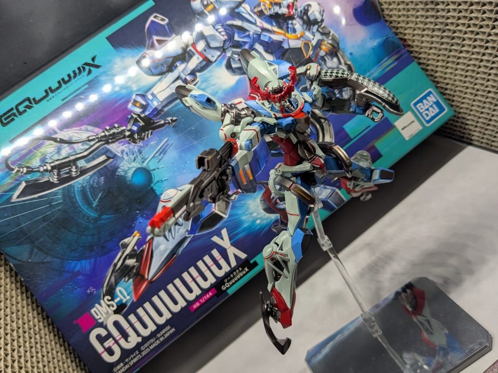 射撃ポーズをとってみました！可動域が凄く他の良きポージングがつけられそうです！