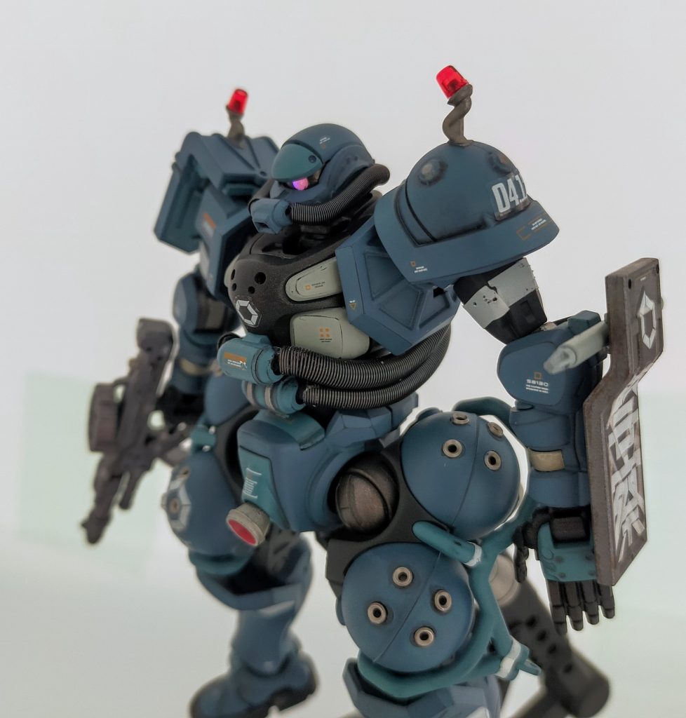 HG 軍警ザク–4枚目/制作者：jejejejegan