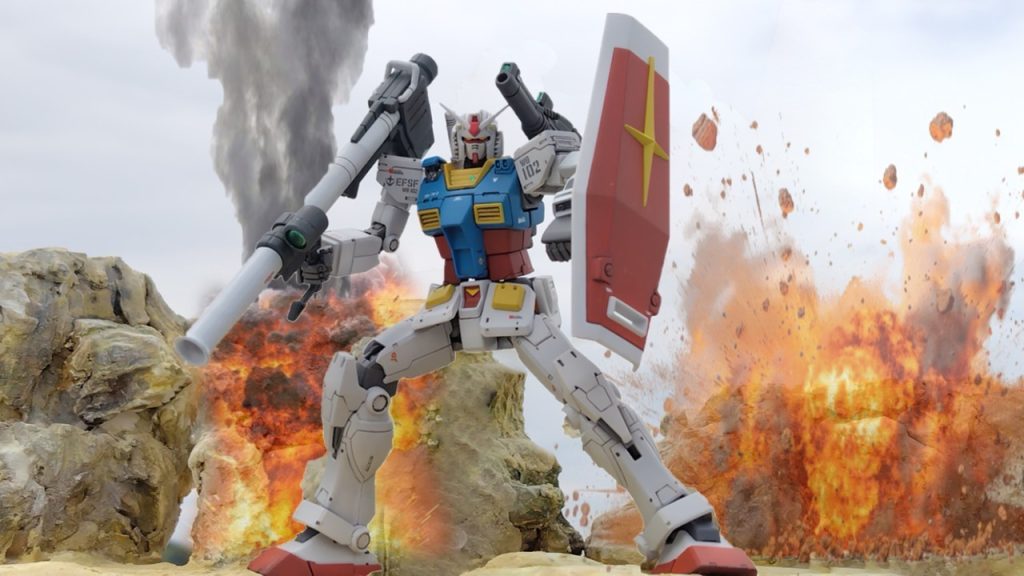 ガンダムオリジン箱画風